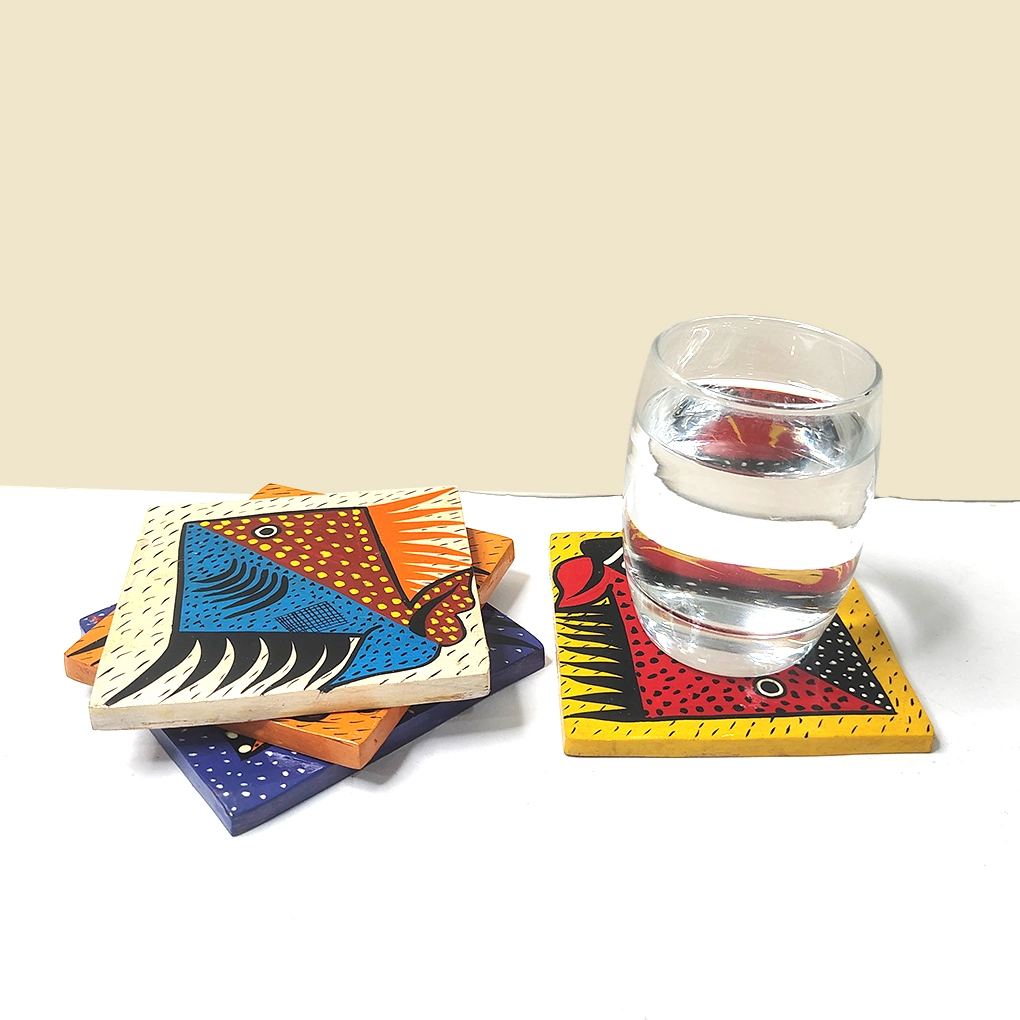 Tea Cups Coasters - Set Of 4 - Image 3