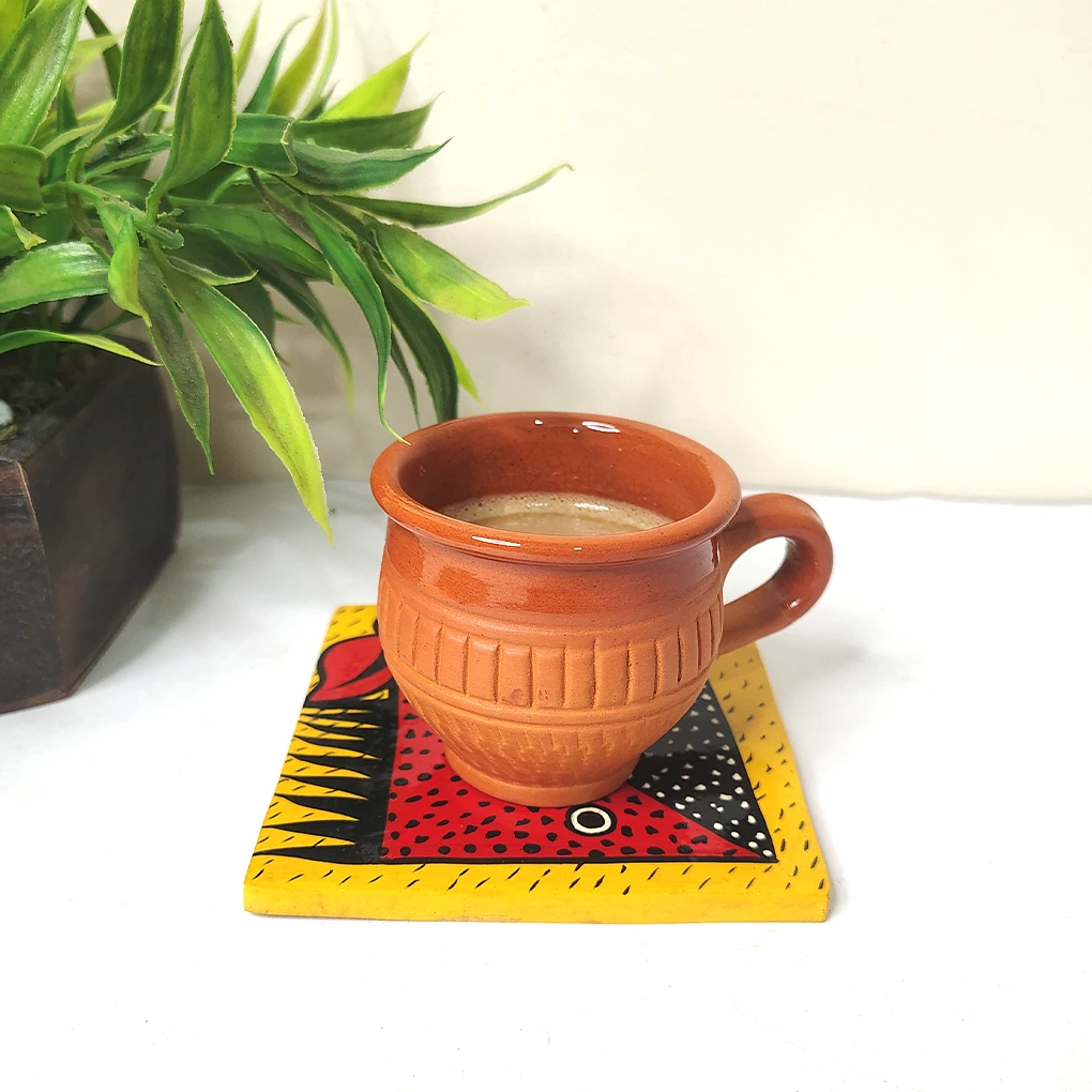 Tea Cups Coasters - Set Of 4 - Image 4