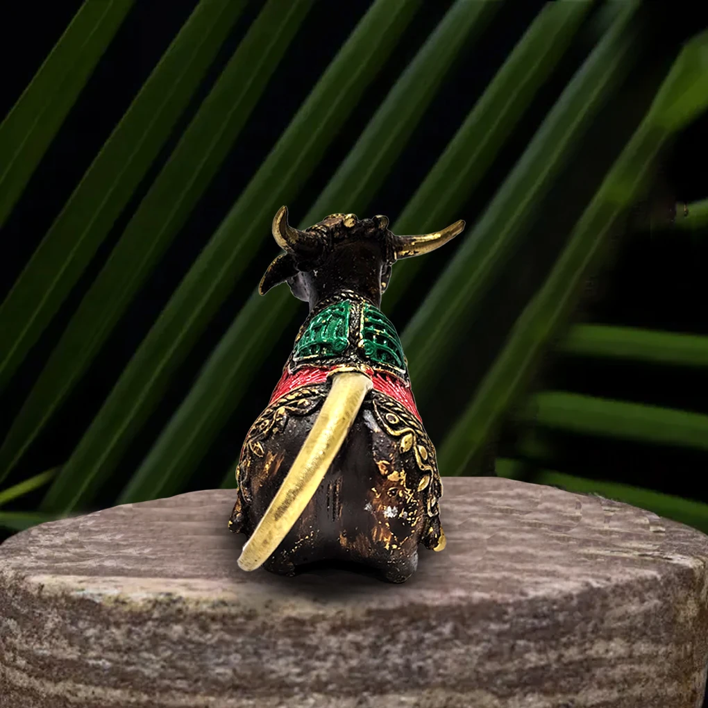 Handcrafted Dhokra Nandi (S) - Image 4
