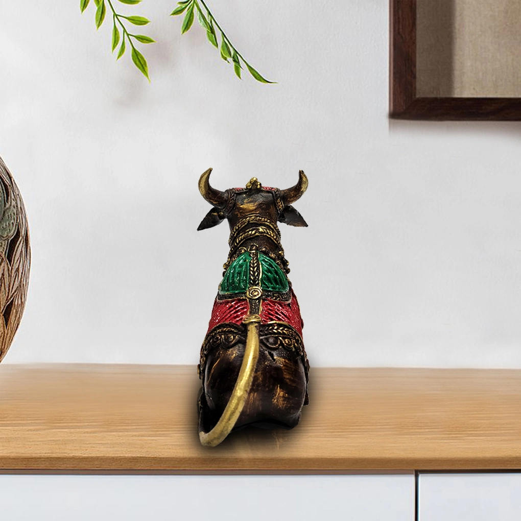 Handcrafted Dhokra Nandi - Image 4