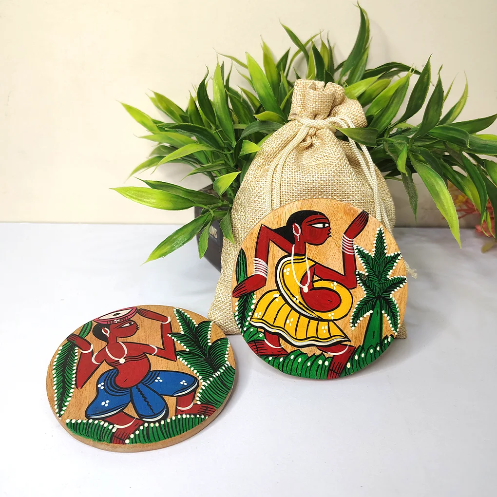 Unique Design Coasters - Set Of 4