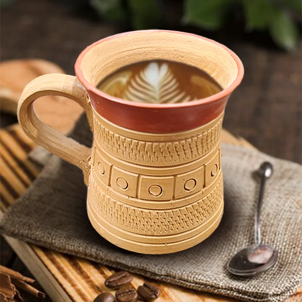 Handmade Terracotta Coffee Mugs - Image 2