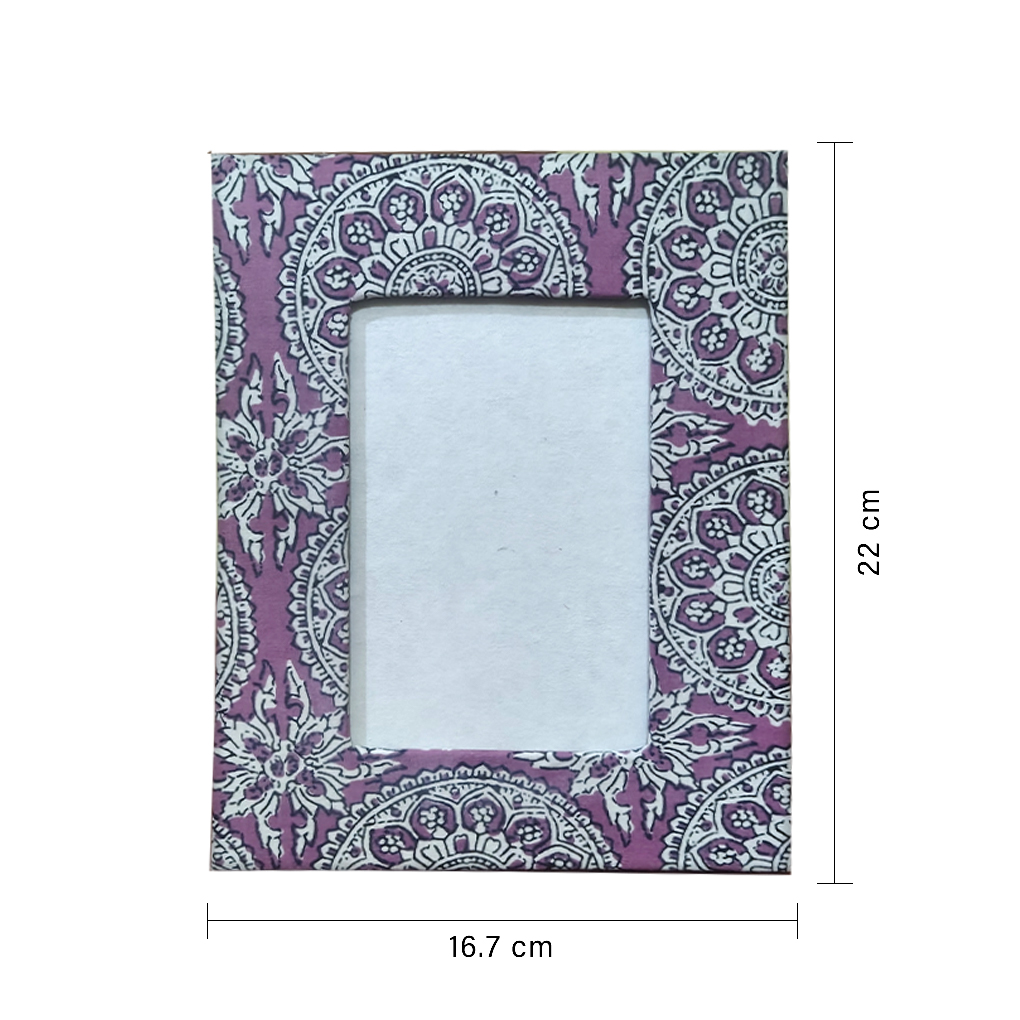 Fabric Cover Photo Frame - Image 2