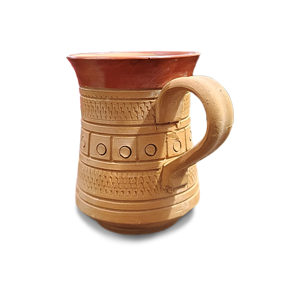 Handmade Terracotta Coffee Mugs - Image 4