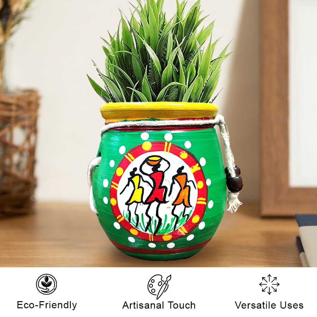 Decorative Terracotta Pot - Image 2