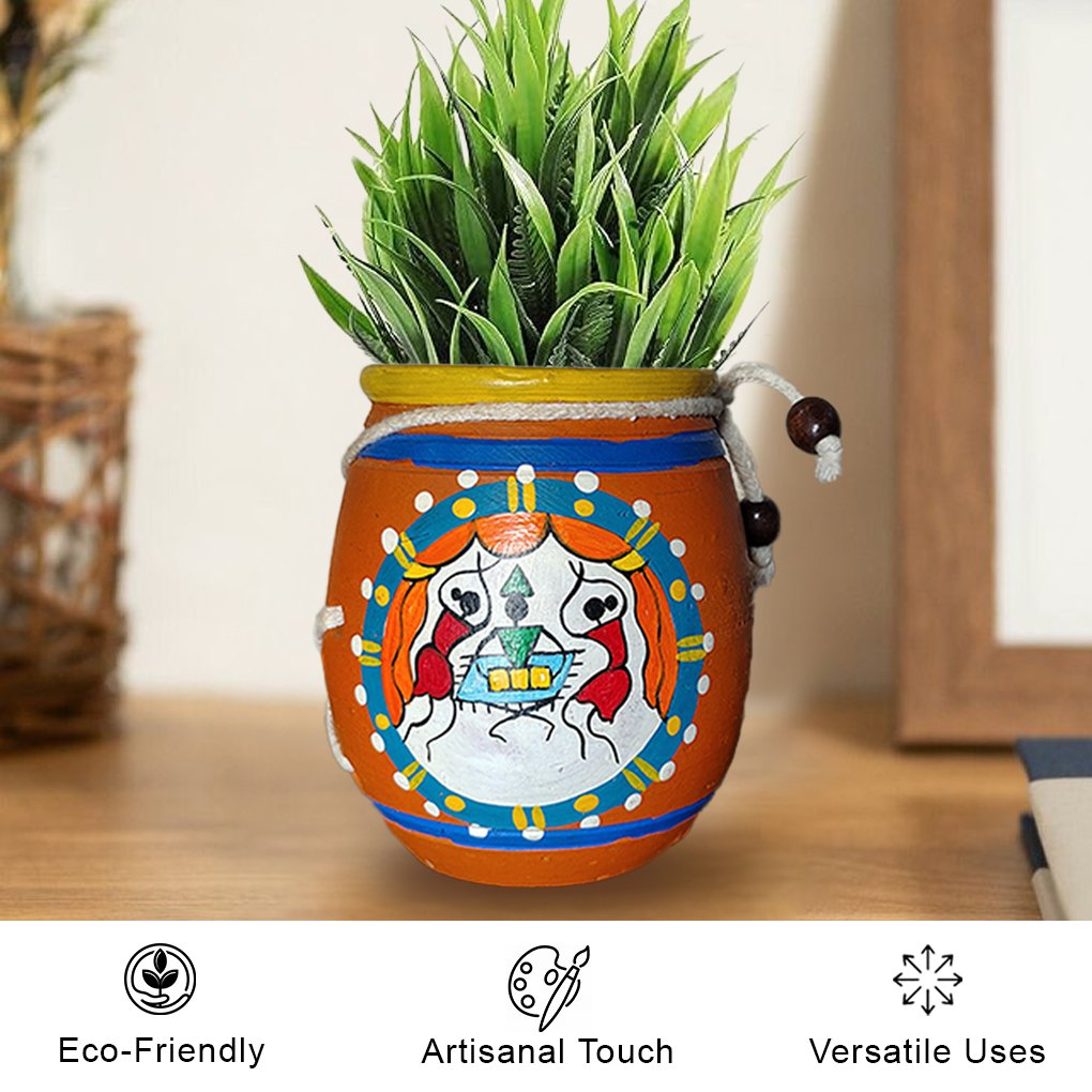 Decorative Terracotta Indoor Planter - Image 2