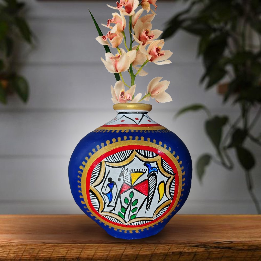 Decorative Terracotta Indoor Planter - Image 2