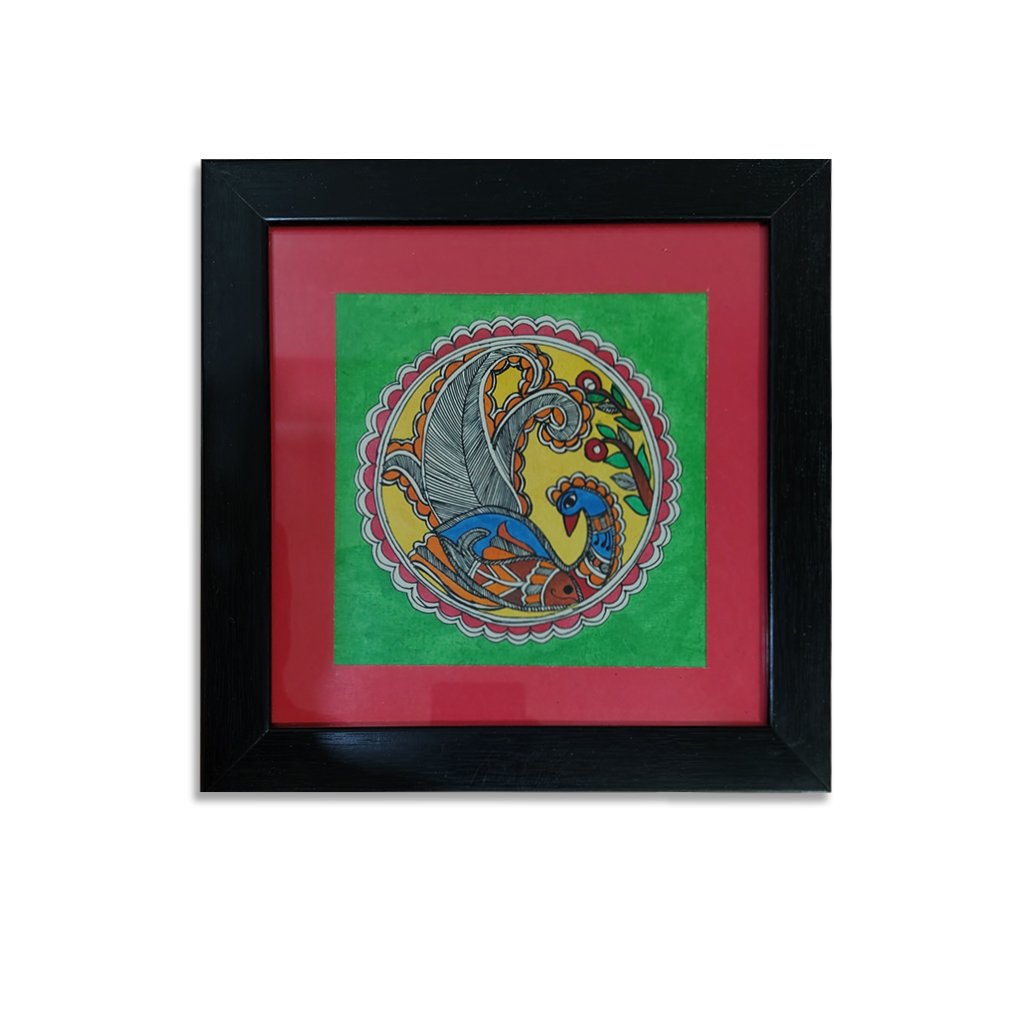 Madhubani Folk Animal Painting Mithila Art - Image 4