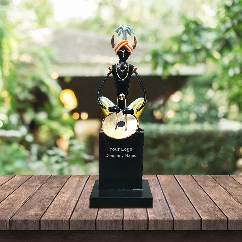 Tribal Dance Dhokra Art Mementos for Gifting - Image 8