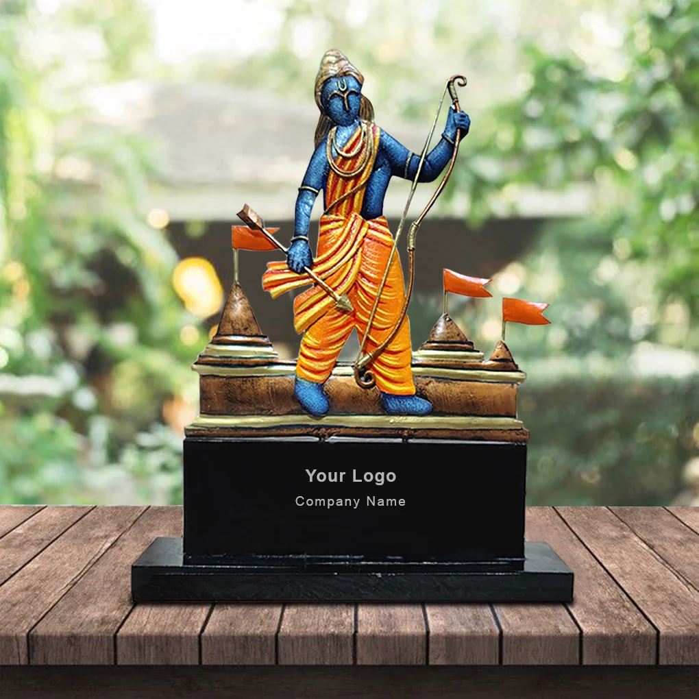 Handcrafted Lord Ram With Dhanush Mementos