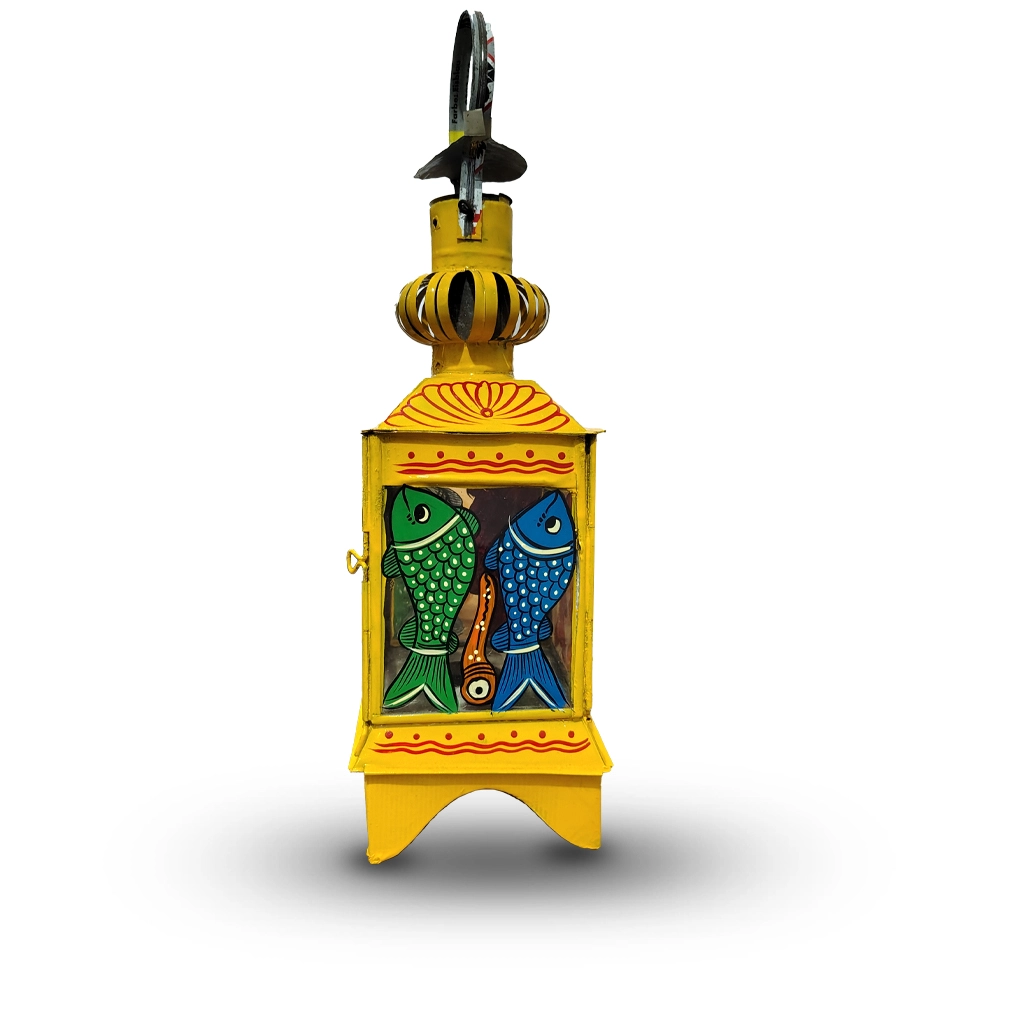 Hand-Painted Lamp - Image 4