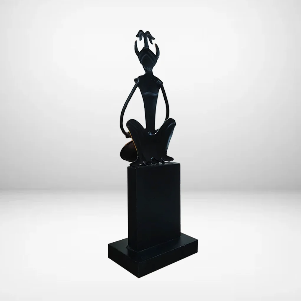 Tribal Dance Dhokra Art Mementos for Gifting - Image 3