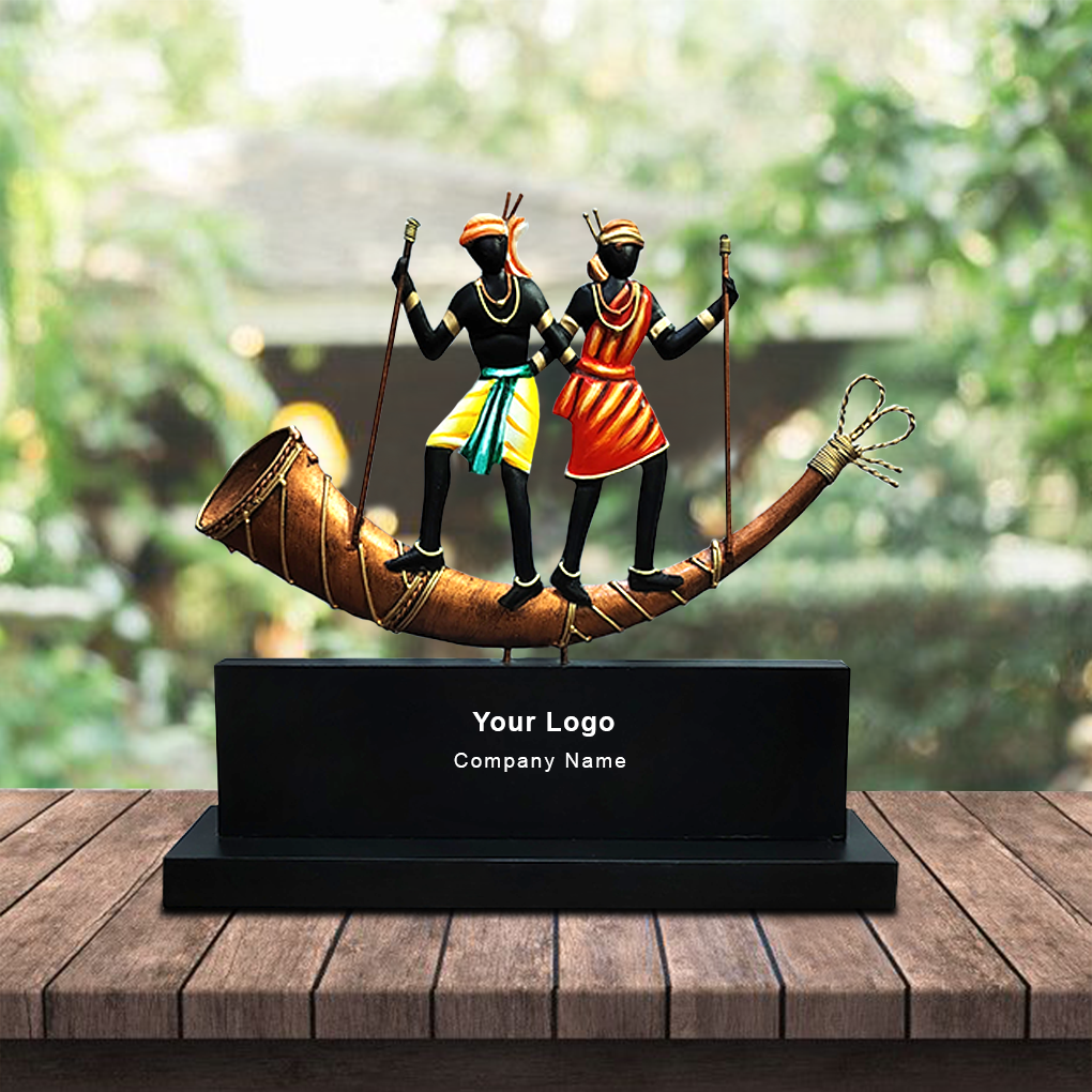 Bastar Tribal Art two tribal Mementos - Handcrafted