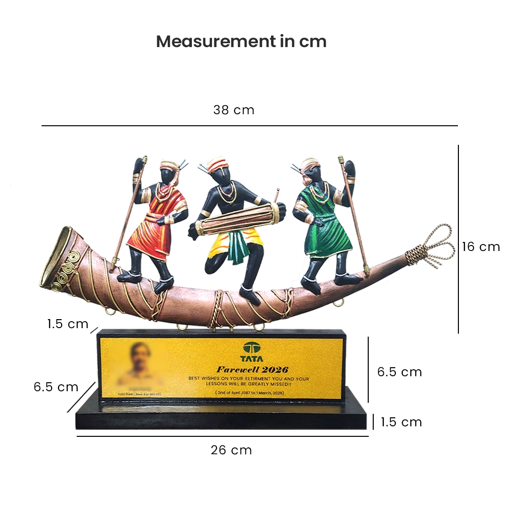Handcrafted Tribal Archer Figurine Showpiece | Wrought Iron Decorative Memento | Antique Finish - Image 9