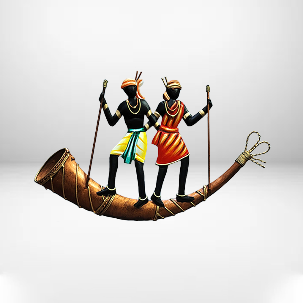Bastar Tribal Art two tribal Mementos - Handcrafted - Image 3