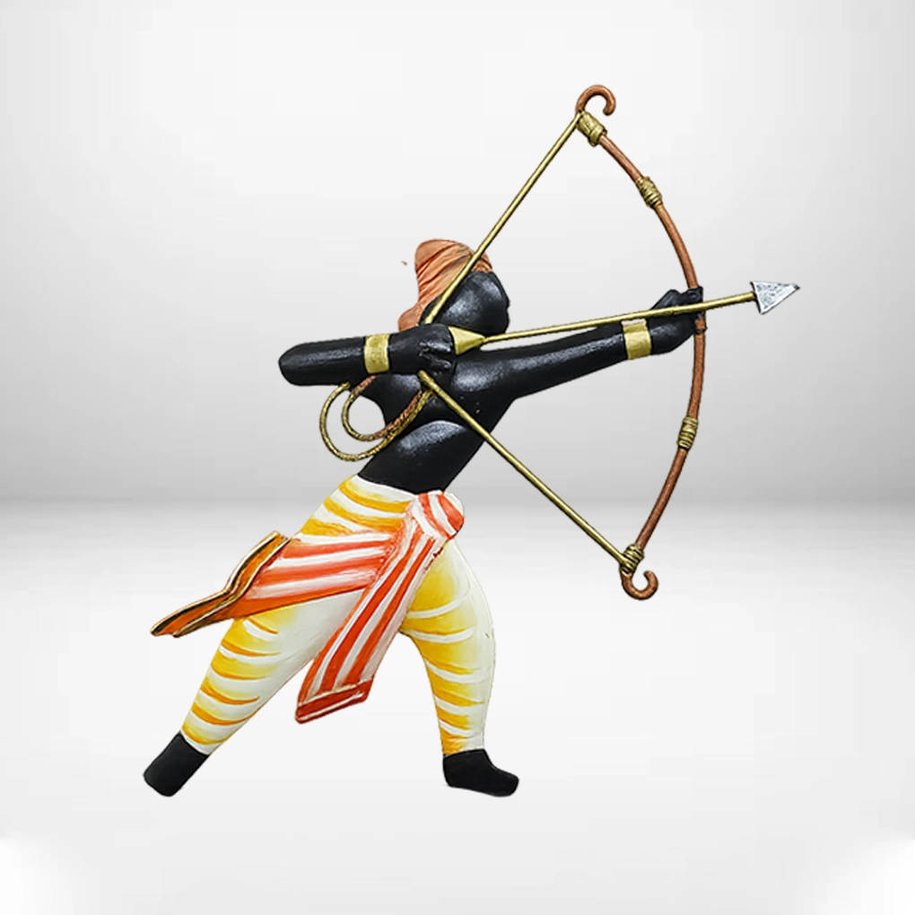 Bastar Art Handmade Warrior Memento – Wrought Iron Tribal Decor with Customisation Option - Image 3