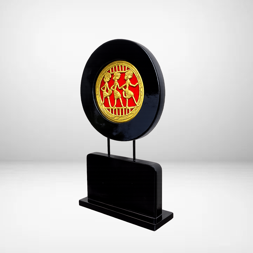 Tribal Dance Dhokra Art Mementos for Gifting - Image 4